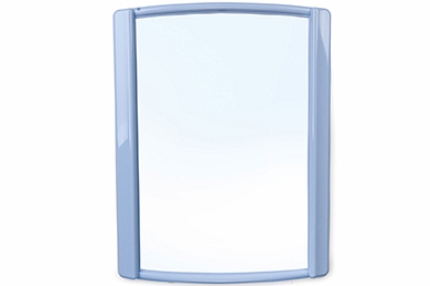 Zrcadlo Bordo, světle modrá